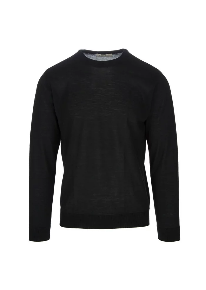 WOOL & CO | MAGLIONE LANA MERINO NERO Hotsell