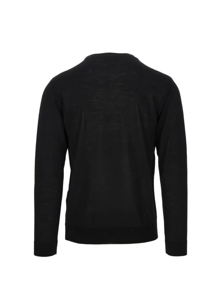 WOOL & CO | MAGLIONE LANA MERINO NERO Hotsell