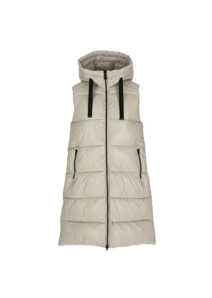 SAVE THE DUCK | GILET PIUMINO LUCK19 IRIA BEIGE Nuova