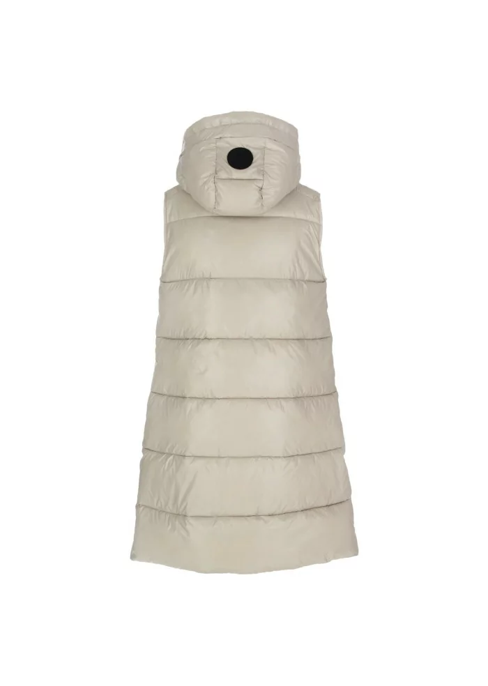 SAVE THE DUCK | GILET PIUMINO LUCK19 IRIA BEIGE Nuova
