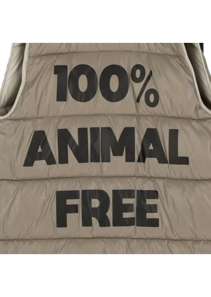 SAVE THE DUCK | GILET PIUMINO LUCK19 IRIA BEIGE Nuova