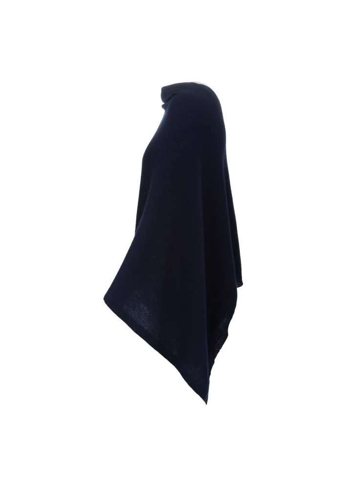 CASHMERE ISLAND | PONCHO SORRENTO BLU Sconto di tempo limitato