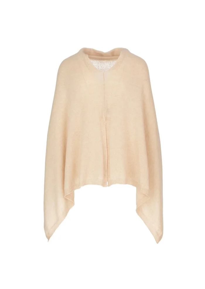 CASHMERE ISLAND | PONCHO SORRENTO SABBIA Prezzo di fabbrica