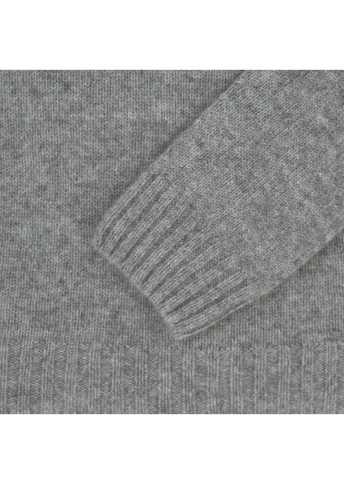 RIVIERA CASHMERE | MAGLIONE BARCHETTA GRIGIO Grande vendita