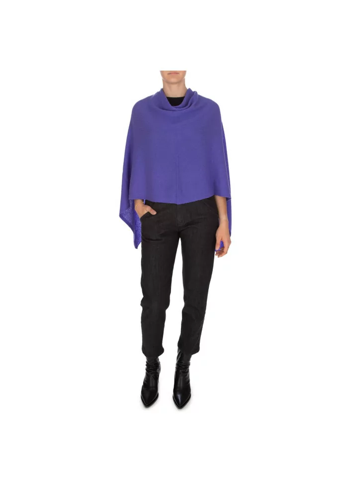 RIVIERA CASHMERE | MANTELLINA RASATA VIOLA Vendite stagionali