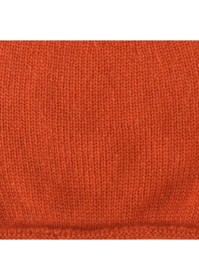 BERRETTO UNISEX RIVIERA CASHMERE | 118R CUPOLA RASATA ARANCIONE Black Friday