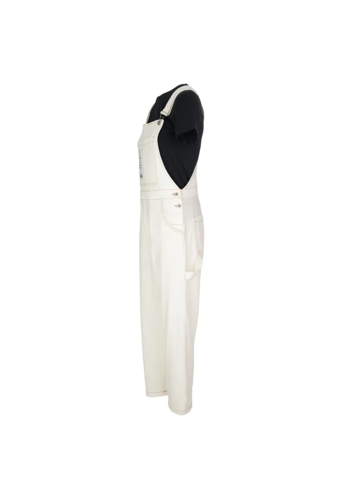 NOUMENO CONCEPT | SALOPETTE COTONE BIANCO PANNA Offerta migliore