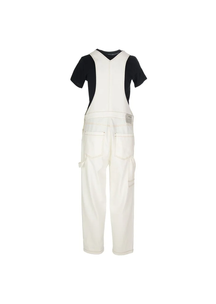 NOUMENO CONCEPT | SALOPETTE COTONE BIANCO PANNA Offerta migliore