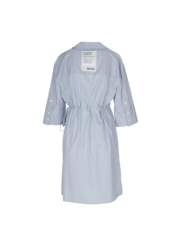 NOUMENO CONCEPT | ABITO CHIUSURA A PORTAFOGLIO AZZURRO BIANCO Latest fashion