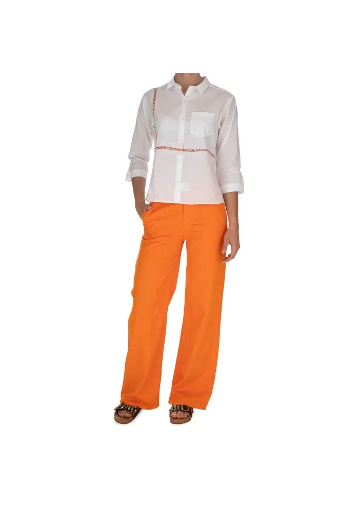 KARTIKA | PANTALONI GAMBA LARGA ARANCIONE Offerte esclusive