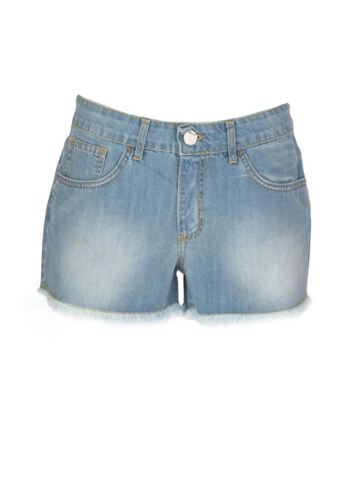 GOD SAVE DENIM | SHORTS DENIM IRIS AZZURRO Lightning offer