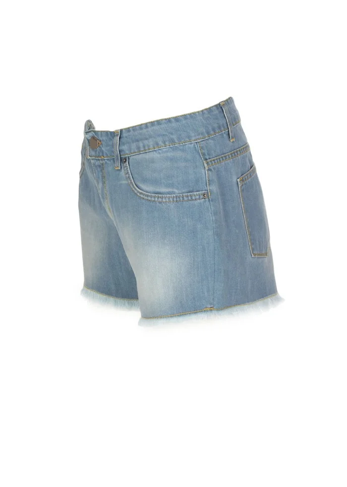 GOD SAVE DENIM | SHORTS DENIM IRIS AZZURRO Lightning offer