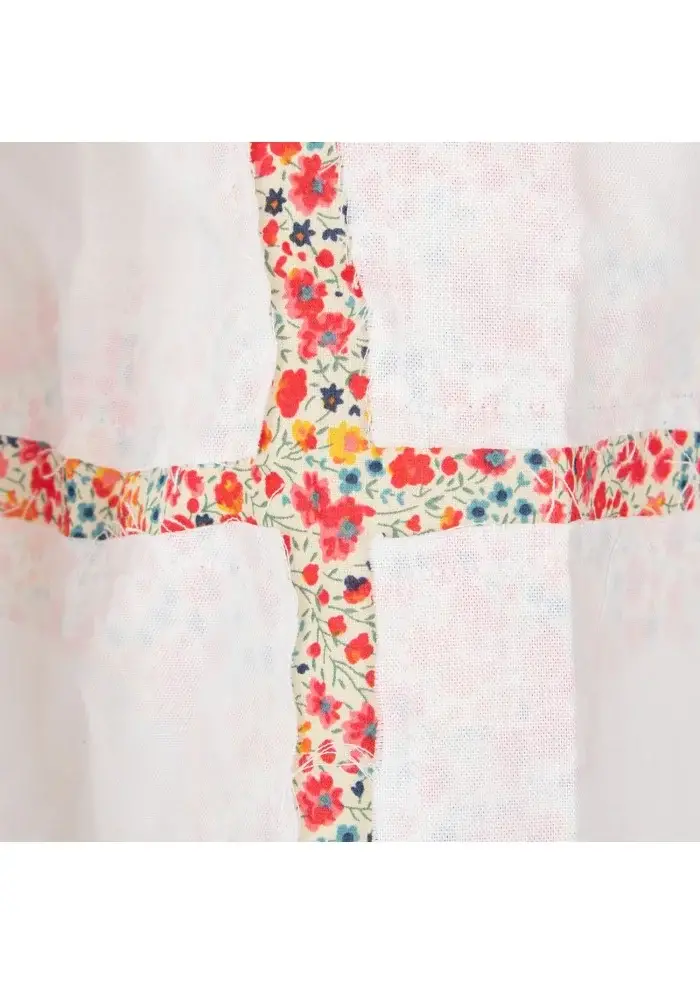 LIBERTY ROSE | CAMICIA CLAUDIA COMME BIANCO MULTICOLOR Offerte stagionali