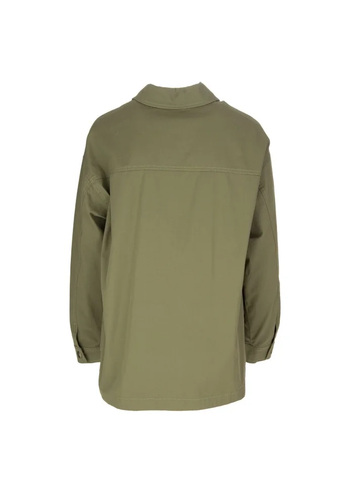 KARTIKA | GIACCA COTONE RESISTENTE VERDE Liquidazione