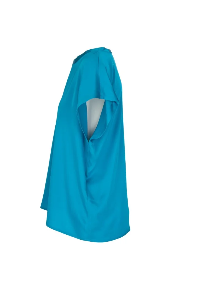 KARTIKA | CAMICIA MANICHE AMPIE ACQUA MARINA Prezzo basso