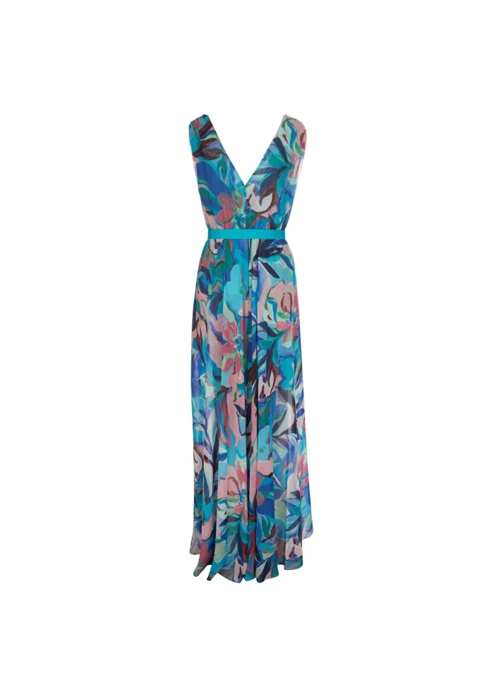 KARTIKA | ABITO LUNGO FLOREALE MULTICOLOR Offerta settimanale