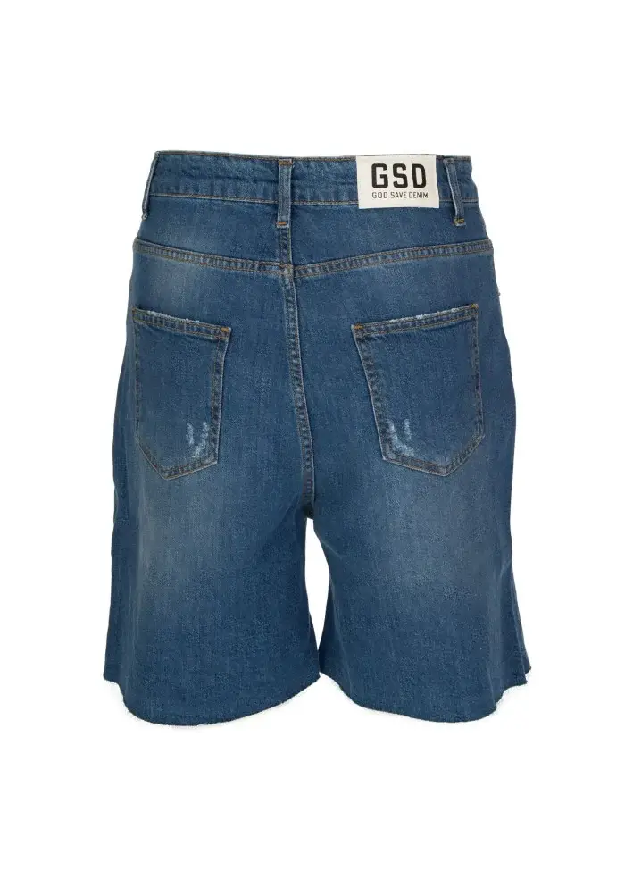 GOD SAVE DENIM | SHORTS ARES BLU JEANS Ultimi tre giorni
