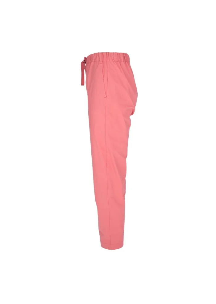 SEMICOUTURE | PANTALONI COTONE ROSA Ultimo giorno