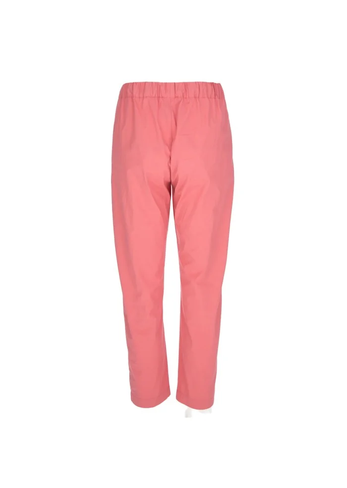 SEMICOUTURE | PANTALONI COTONE ROSA Ultimo giorno