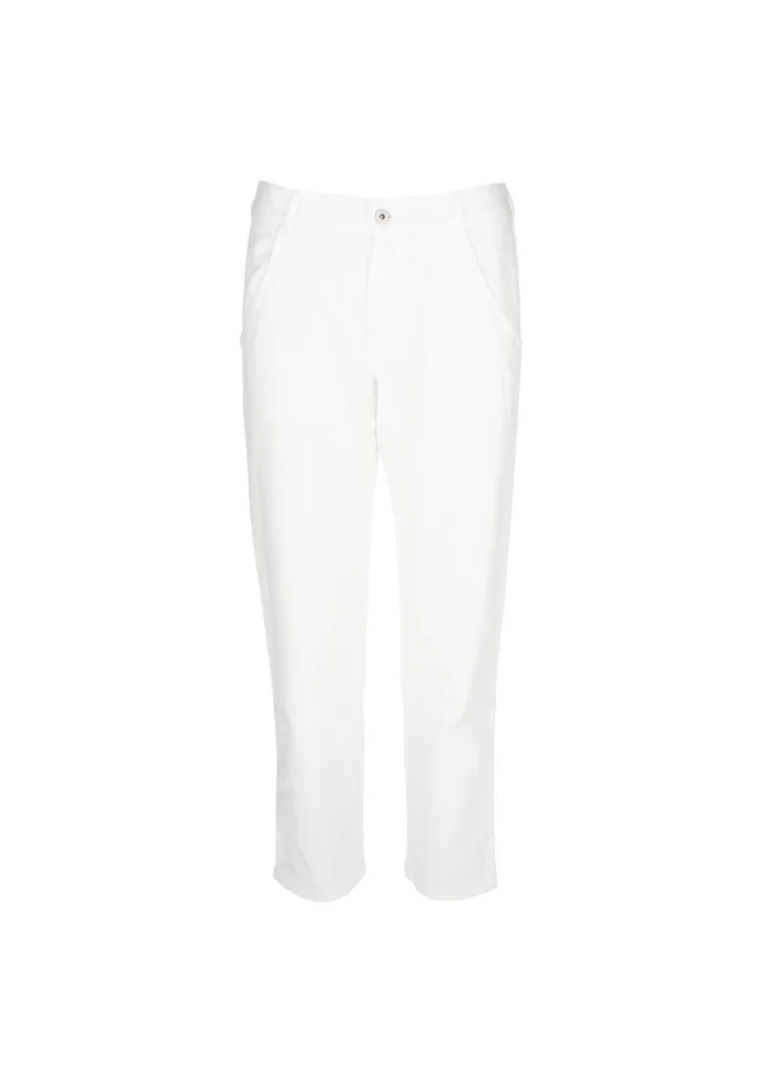 NOUMENO CONCEPT | PANTALONI COTONE BIANCO Promozione temporanea