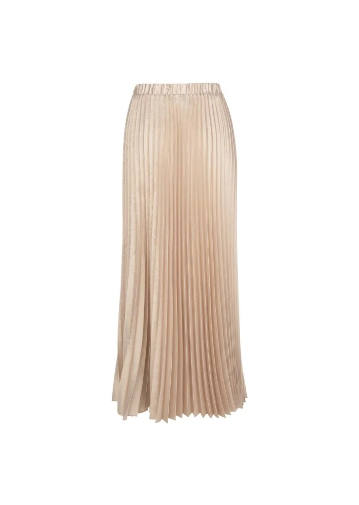 KARTIKA | GONNA MIDI PLISSETTATA BEIGE Only for today