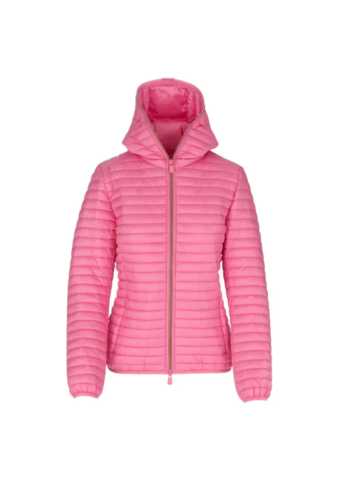 SAVE THE DUCK | PIUMINO IRIS18 ALEXA ROSA Sostegno trimestrale