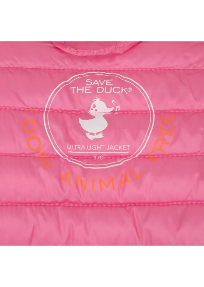 SAVE THE DUCK | PIUMINO IRIS18 ALEXA ROSA Sostegno trimestrale