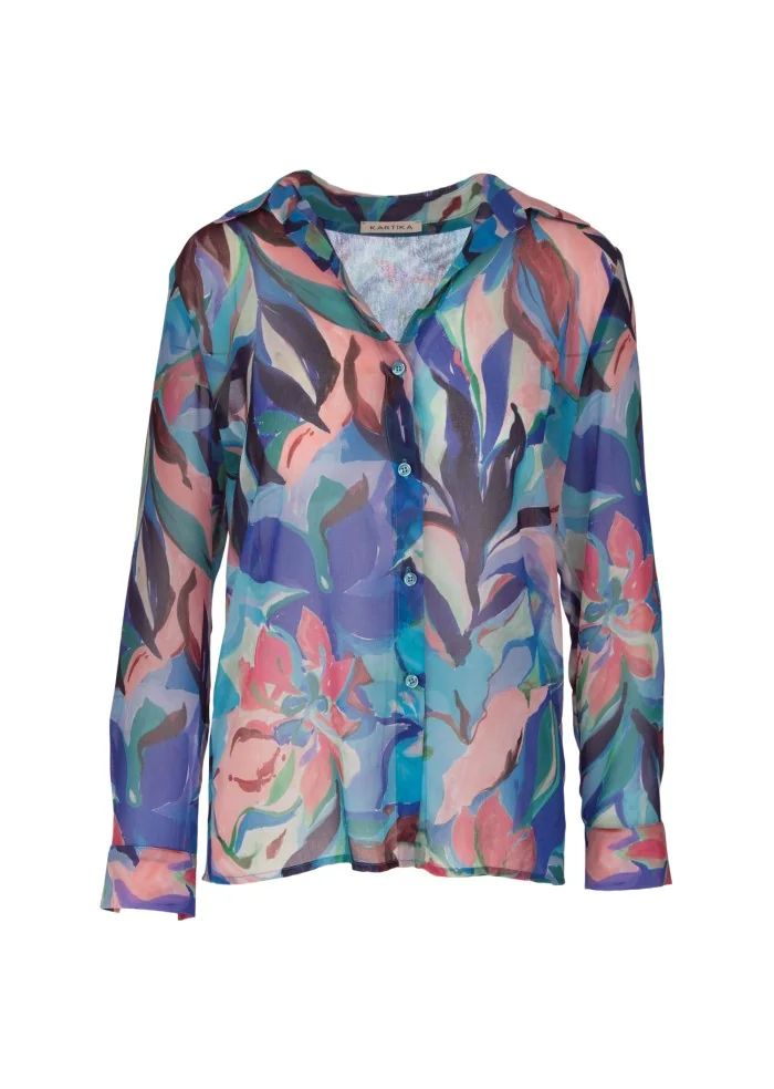 KARTIKA | CAMICIA FLOREALE MULTICOLOR Fino al 55% di sconto