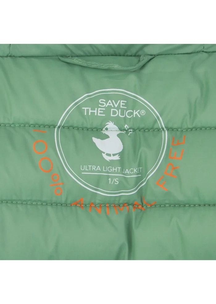 SAVE THE DUCK | PIUMINO GIGA01 DAISY VERDE MENTA Solo un giorno rimasto