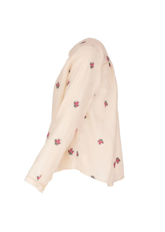 LOUIZON | CAMICIA FIORELLINI BEIGE Officina