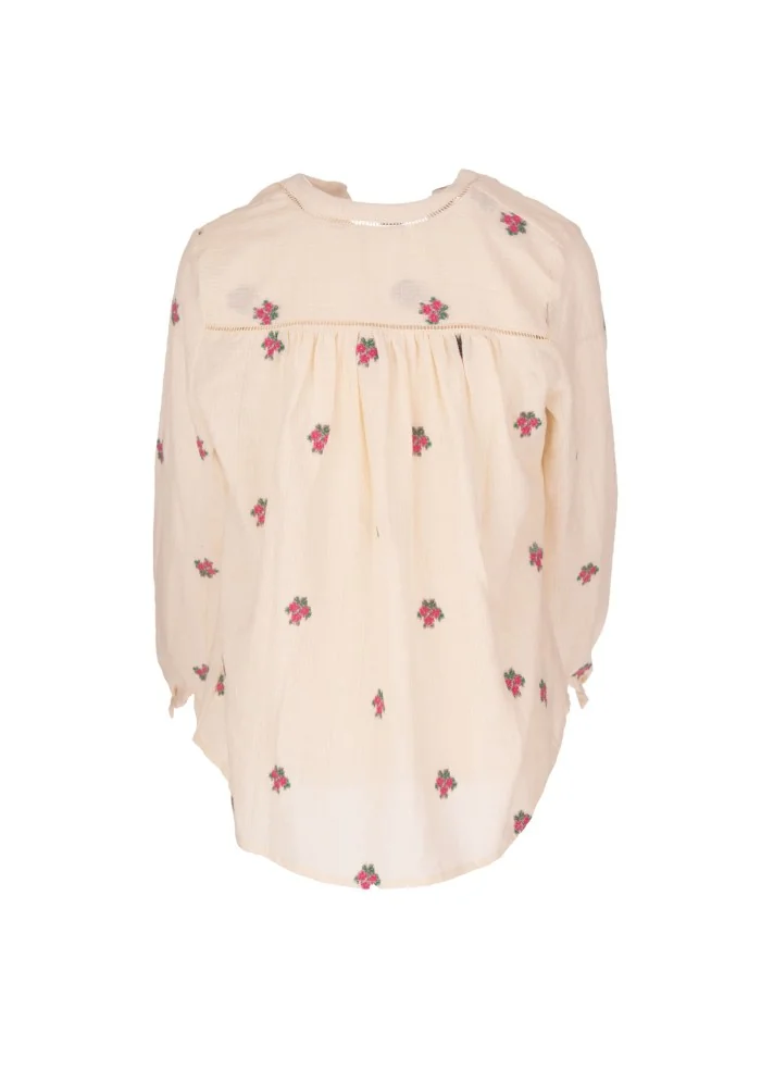 LOUIZON | CAMICIA FIORELLINI BEIGE Officina