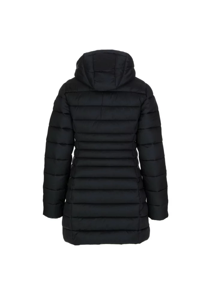 SAVE THE DUCK | PIUMINO CON CAPPUCCIO IRIS17 REESE NERO Black Friday Prezzi