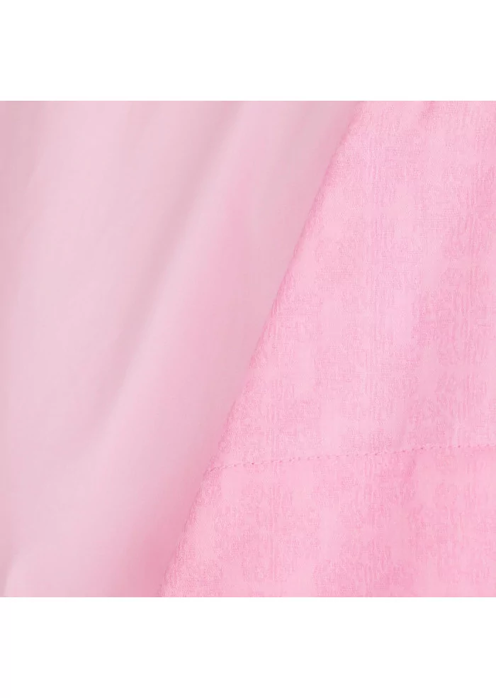 SEMICOUTURE | CAMICIA COTONE RICAMO ROSA 2025