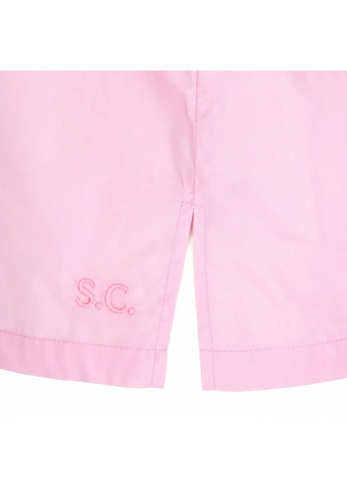 SEMICOUTURE | CAMICIA COTONE RICAMO ROSA 2025