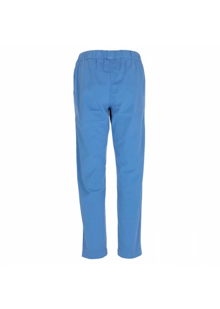 SEMICOUTURE | PANTALONI COTONE AZZURRI Italy