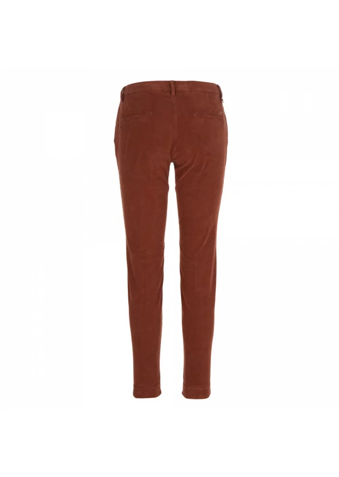 MASON'S | PANTALONI DONNA NEW YORK STRETCH TERRACOTTA Promozione