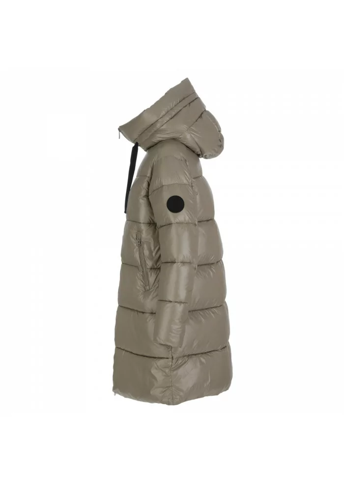 SAVE THE DUCK | PIUMINO DONNA LUCK 15 ISABEL GRIGIO Spedizione Gratuita