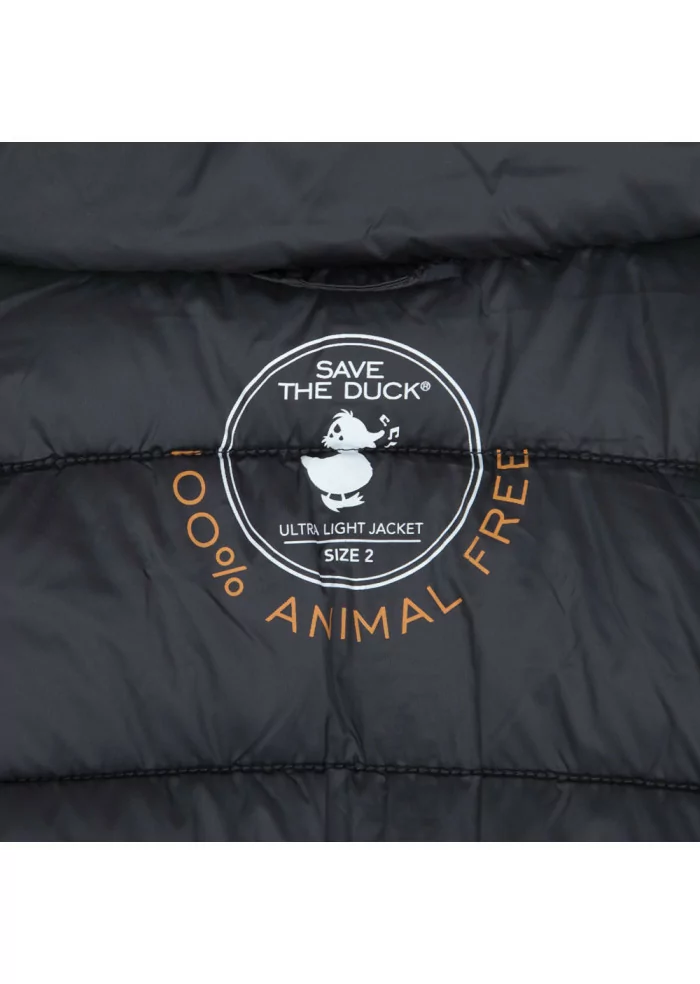 SAVE THE DUCK | PIUMINO DONNA IRIS REESE GRIGIO SCURO Pezzi Unici