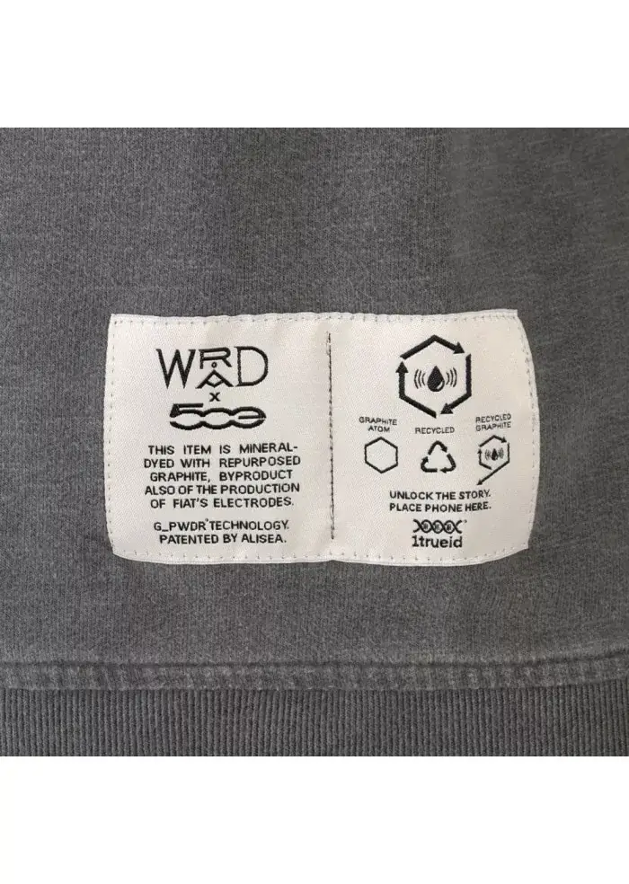 FELPA UNISEX WRAD x FIAT | WRAD X 500E GRIGIO Shopping Online