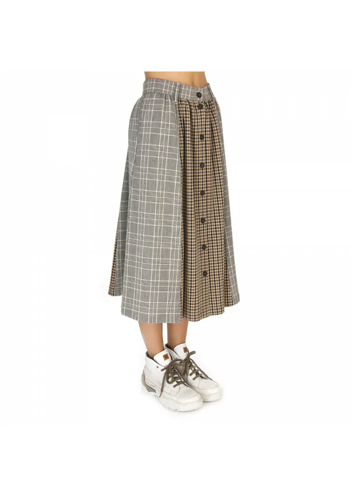 GONNA DONNA SEMICOUTURE | Y9AI24 BIANCO BEIGE NERO MARRONE Novità