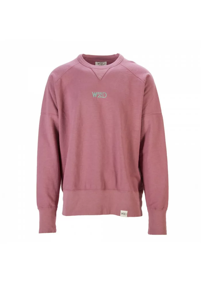 ABBIGLIAMENTO UNISEX FELPA 100% COTONE ORGANICO ROSA ANGURIA WRAD Offerta