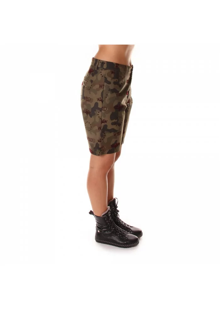 WRAD | SHORTS MILITARE CAMU VERDE Online
