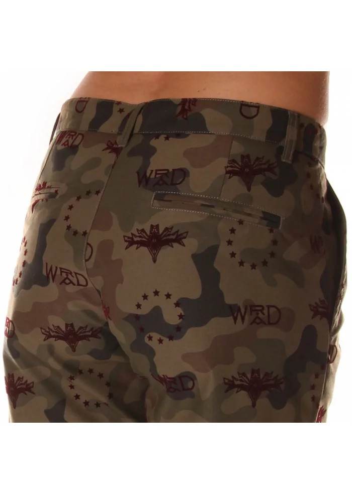 WRAD | SHORTS MILITARE CAMU VERDE Online