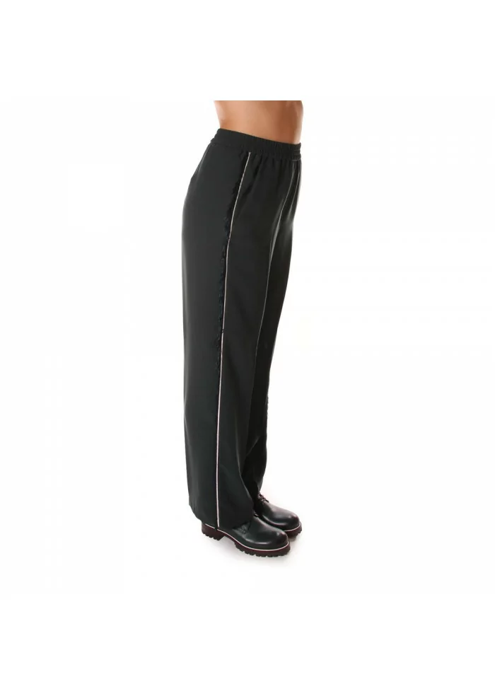 8PM | PANTALONI CON FRANGE MANET VERDE Saldi