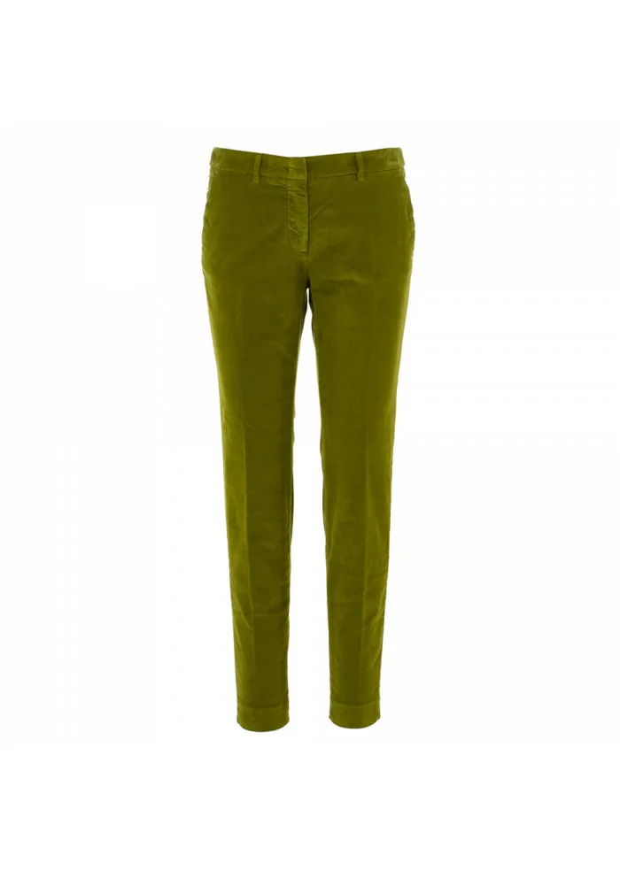MASON'S | PANTALONI DONNA "NEW YORK" VERDE Saldi Di Fabbrica