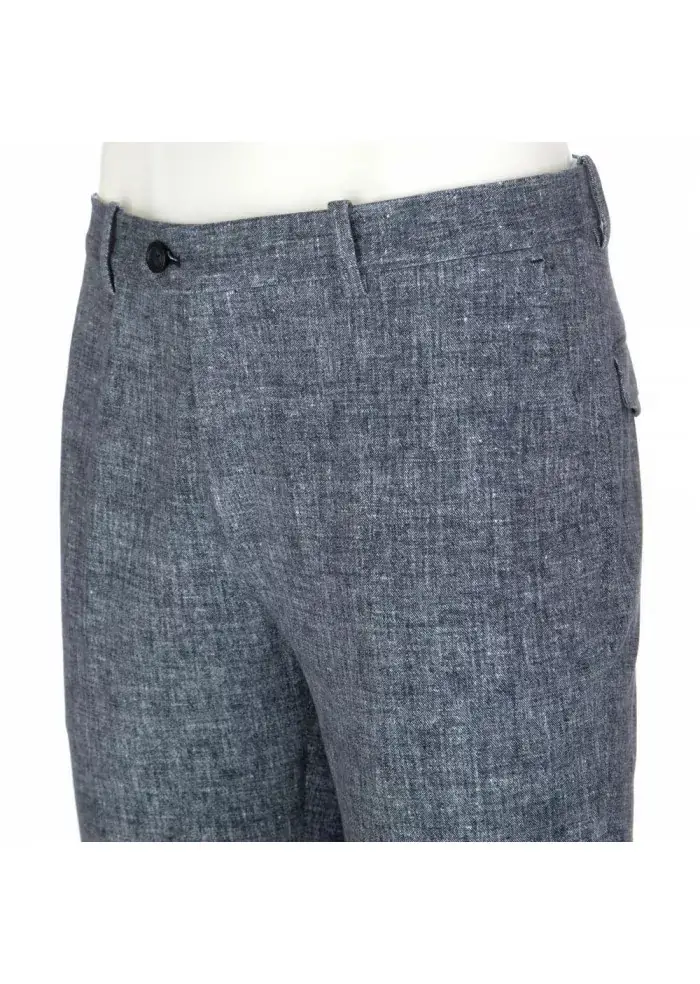 CIRCOLO 1901 | PANTALONI COTONE BLU GRIGIO Sconto di tempo limitato