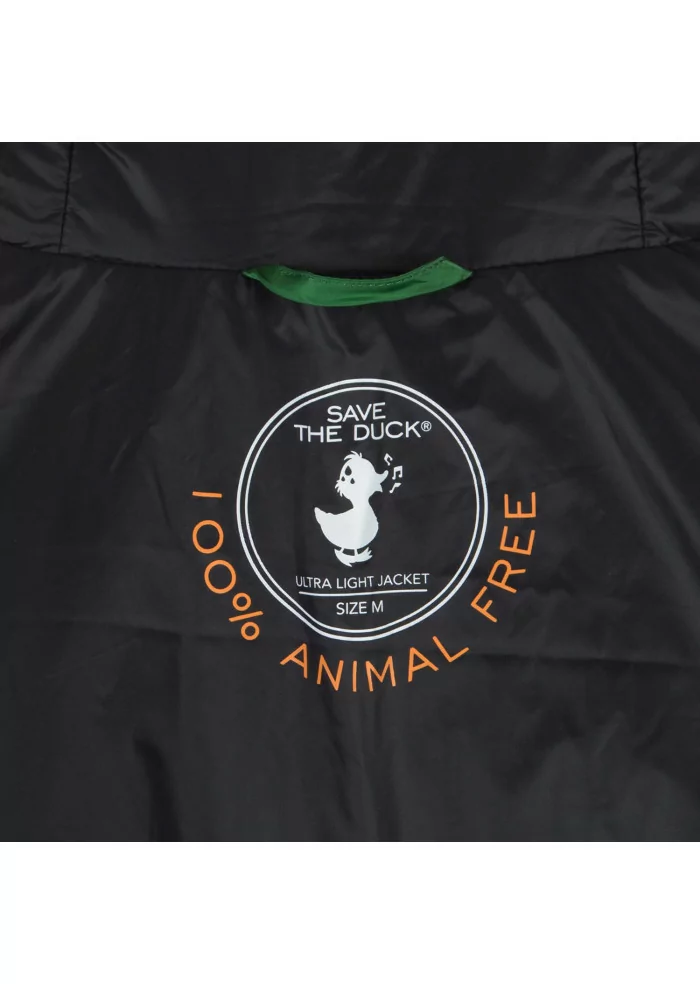 SAVE THE DUCK | PIUMINO MEGA PERSEUS VERDE Offerta speciale
