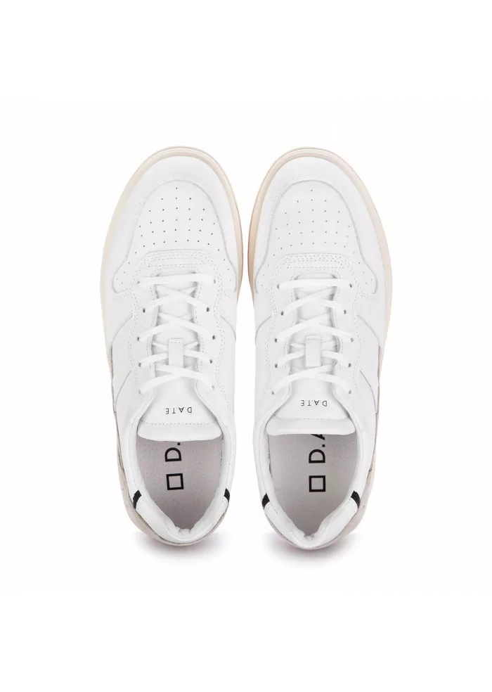 D.A.T.E. | SNEAKERS COURT 2.0 VINTAGE BIANCO BEIGE Flash Sale