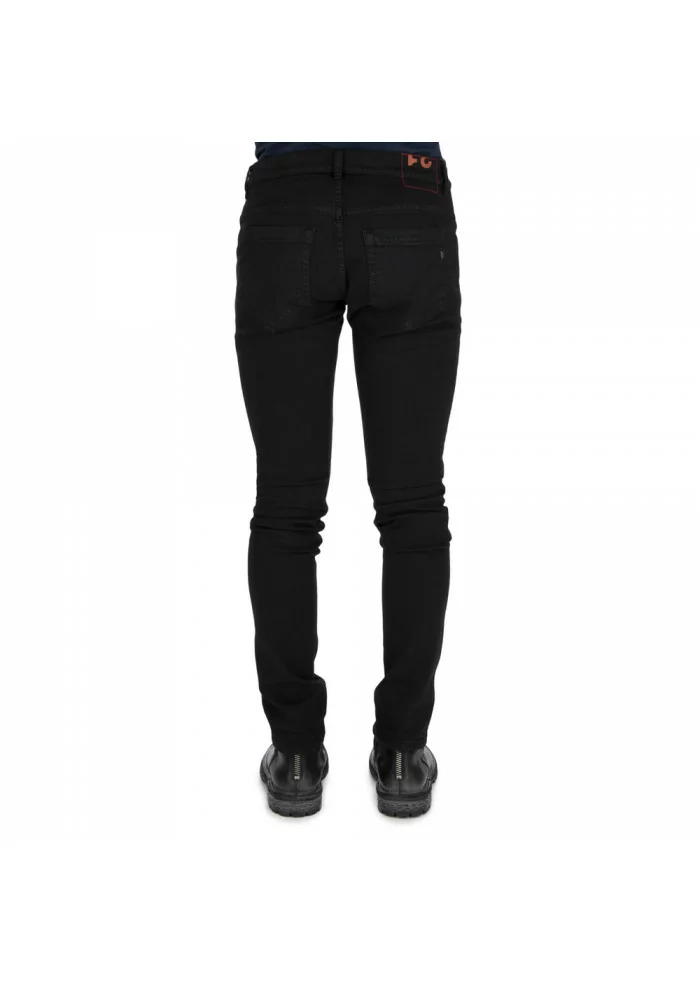 DONDUP | PANTALONI GEORGE COTONE NERO Offerta natalizia