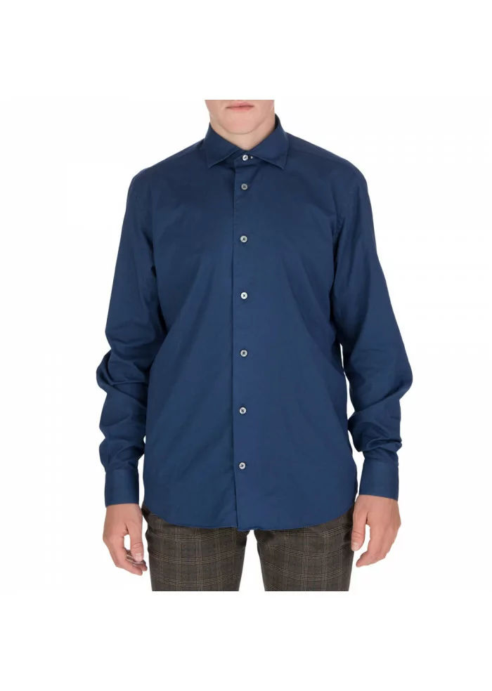 MASTRICAMICIAI | CAMICIA COTONE BLU Offerta San Valentino